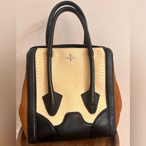 Pour la Victoire Large Butler Tote- Leather